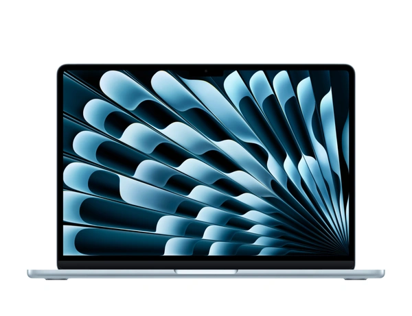 Apple 13-inch MacBook Air: Apple M4 chip with 10-core CPU and 8-core GPU, 16GB, 256GB SSD - Sky Blue