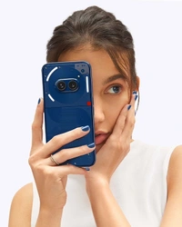 Nothing Phone (2a) 5G Dual Sim Smartphone (8GB RAM, 256GB Storage) 6.7 inch 120 Hz AMOLED Display | MediaTek Dimensity 7200 Pro (Blue)