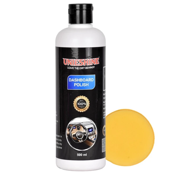 Dashboard Polish (500ML) With Applicator Sponge