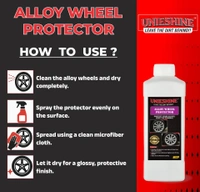 UNIESHINE 1L Alloy Wheel Protector | Alloy Protection