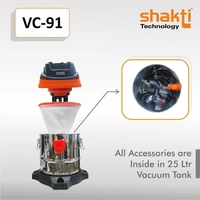 SHAKTI TECHNOLOGY Shakti Technology VC-91 25 L Electric Wet and Dry Vacuum Cleaner