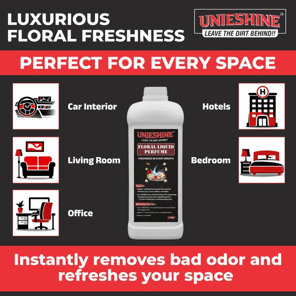 UNIESHINE 1L Floral Air Fragrance | Long Lasting Freshener