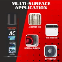 UNIESHINE AC Vent & Duct Cleaner 500ML | Car & Home Air Conditioner Cleaning Foam Spray | Antibacterial Odor Neutralizer | Removes Dust, Bacteria & Musty Smell