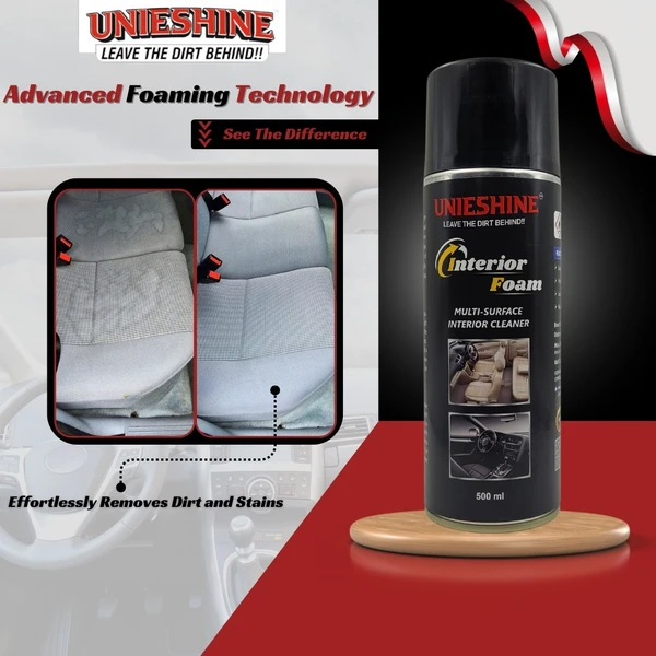 UNIESHINE Car Foam Interior Cleaner Spray 500ML