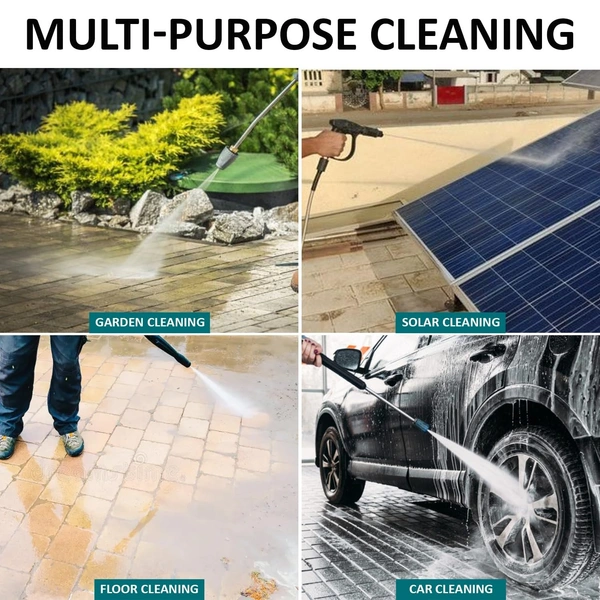 AIMEX Aimex D3 High Pressure Washer 1800W | 120 Bar Portable Power Washer | 10L/Min Flow with 8m Hose Pipe | Electric Car & Bike Washer Machine for Home & Outdoor Cleaning