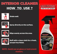 UNIESHINE PLVR Car Interior Cleaner 500ml for Dashboard