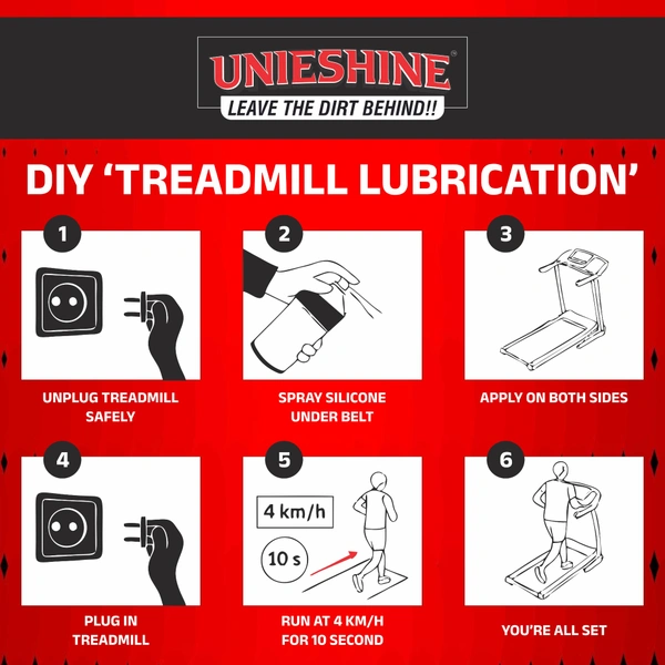 UNIESHINE Multipurpose Silicone Spray 500ML – Silicone Lubricant & Protectant for Automotive, Industrial, Home & Gym Equipment | Anti-Rust, Waterproof, Non-Sticky Formula