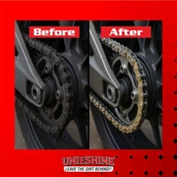 UNIESHINE Chain Lube & Cleaner Kit 150ML Each | Fast-Dry Anti-Rust Chain Care Spray | Long-Lasting Lubrication for Motorcycles, Bicycles, Cars & Industrial Equipment