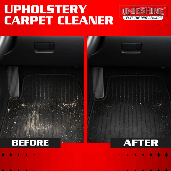 UNIESHINE Upholstery Carpet Cleaner 500ML Multipurpose Sofa Fabric Carpet Seat Spray Stain Odor Remover for Home Car Couch Office Chairs Mattresses Interiors