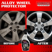 UNIESHINE Alloy Wheel Protector 500ML Protective Coating for Alloy Wheels Enhances Shine Surface Durability Scratch Resistance Long Lasting Shield