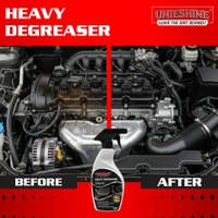 UNIESHINE Heavy Duty Degreaser 500ml Powerful Multi Surface Cleaner for Engine Bike Car Parts Removes Oil Grease Grime Fast Acting Residue Free Formula Safe on Metal Painted Surfaces