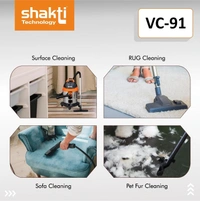 SHAKTI TECHNOLOGY Shakti Technology VC-91 25 L Electric Wet and Dry Vacuum Cleaner