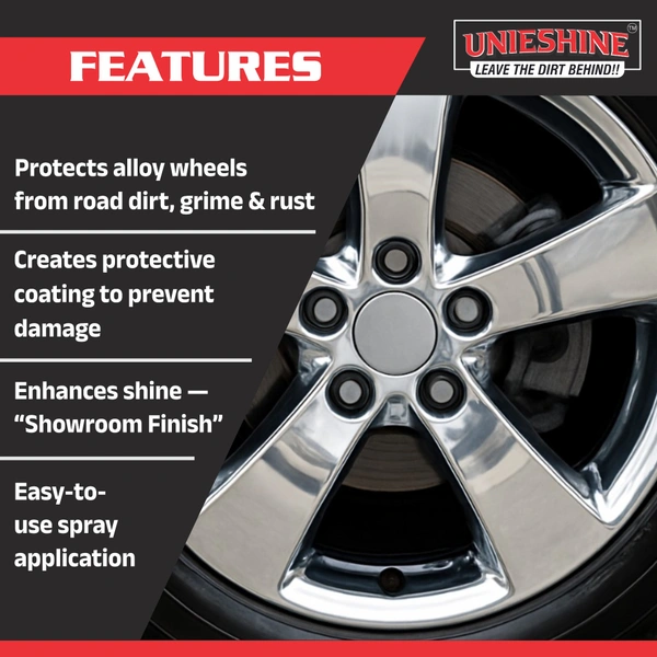 UNIESHINE 1L Alloy Wheel Protector | Alloy Protection