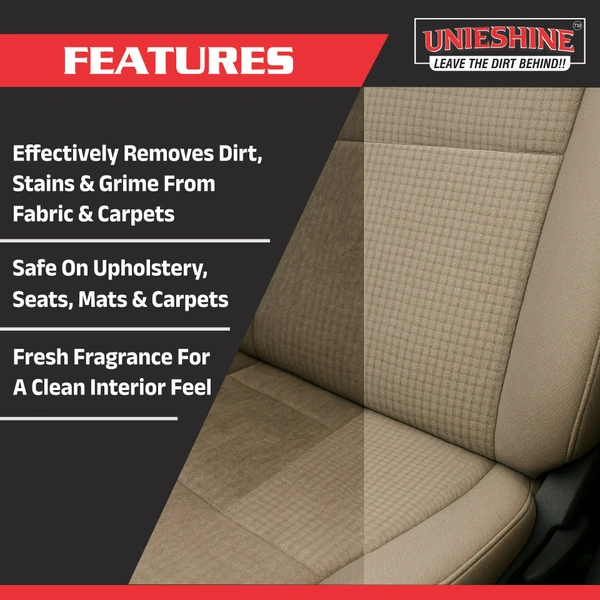 UNIESHINE Upholstery & Carpet Cleaner 1L | Makes 20L