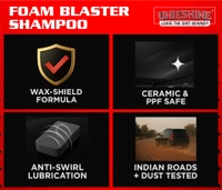 UNIESHINE Foam Wash Car Shampoo Concentrate 5L | pH Neutral Snow Foam | Extreme Suds Car Wash Soap | Safe for All Paints | Powerful Dust & Grime Removal | Professional Car Detailing Shampoo