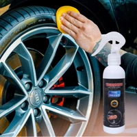 UNIESHINE  Tyre Polish 200ML with Applicator | Long-Lasting Glossy Shine | Protect & Restore Tyres - Blue