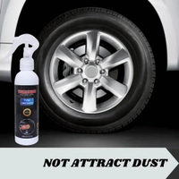 UNIESHINE  Tyre Polish 200ML with Applicator | Long-Lasting Glossy Shine | Protect & Restore Tyres - Blue