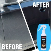 UNIESHINE Waterless Wash & Wax (200ML) With Microfiber Cloth - Cyan Aqua