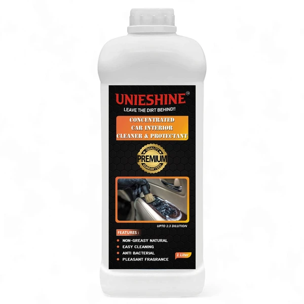 UNIESHINE  Concentrated Car Interior Cleaner (1L) - 1 LTR, Web Orange