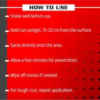 UNIESHINE Fusion-50 Multipurpose Spray 500ml – Rust Remover, Lubricant & Moisture Repellent for Car, Bike, Tools, Home & Industrial Maintenance