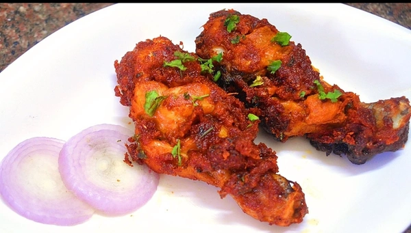 গৌরাঙ্গ Resturent SARBERIA  Chicken Leg Piece Fry Pokora  - Red, 1 Piece