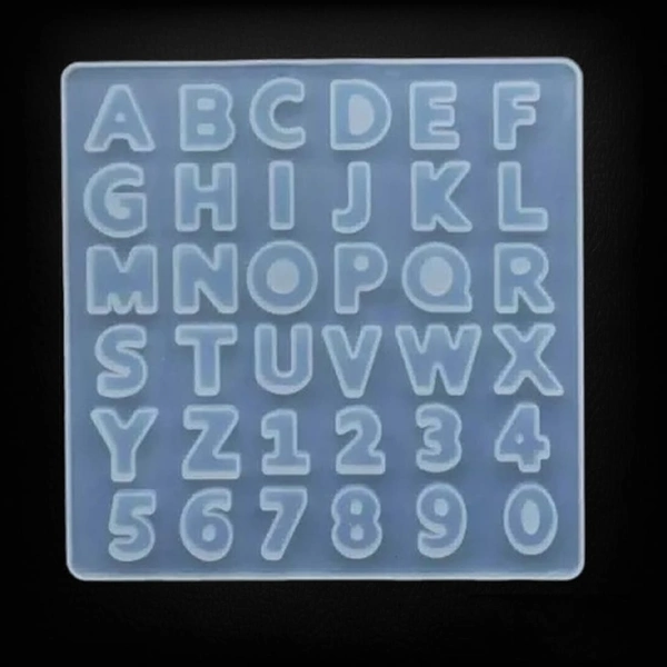 Silicon Mould Alphabet Small