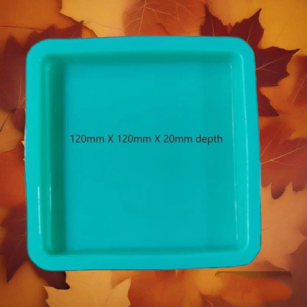 Silicon Mould Square Coaster 120 mm X 120 mm X 20 mm Depth