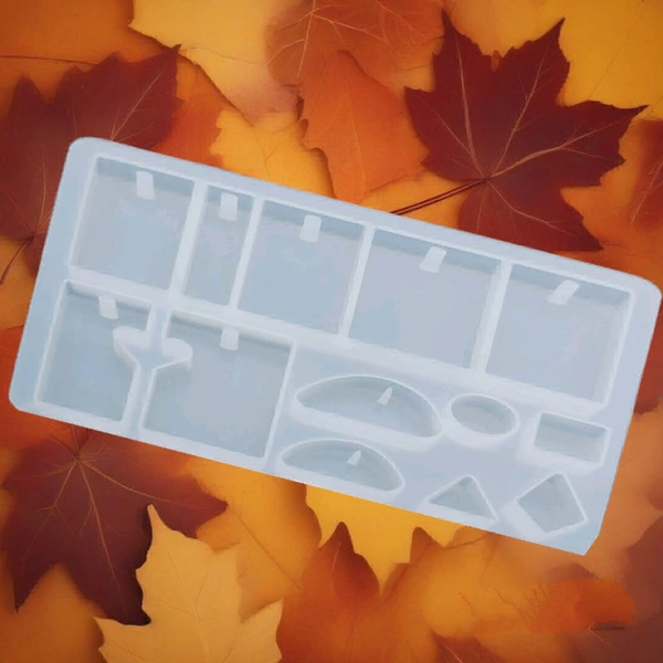 Silicon Mould Keychain / Pendant 13 Cavity