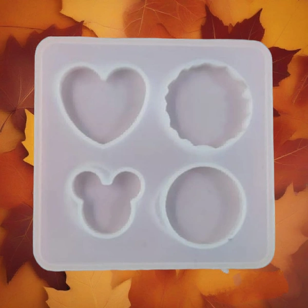 Silicon Mould Pop Socket 4 Shape