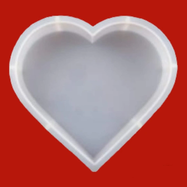 Silicon Mould Heart Deep Casting '8' X 50mm Deep