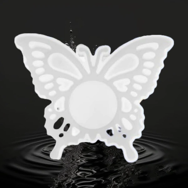 Silicon Mould Tealight Candle '5' Butterfly Shape