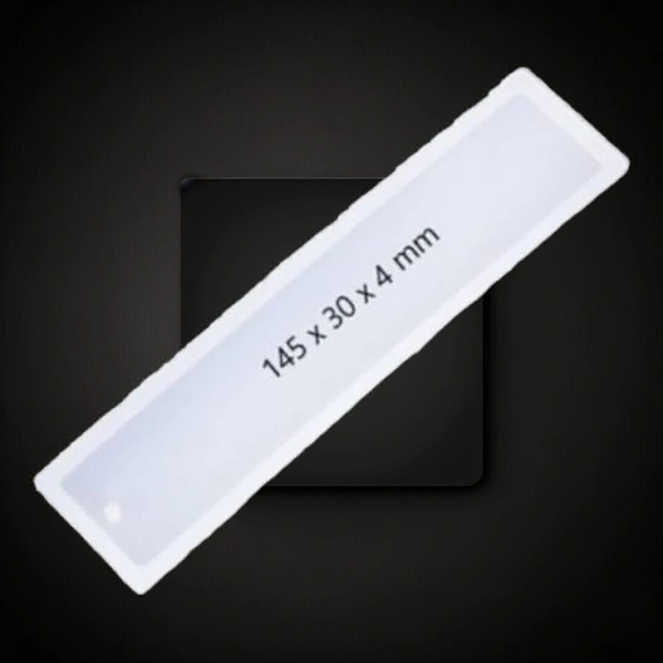 Silicon Mould Bookmark 145mm X 30mm X 4mm Depth