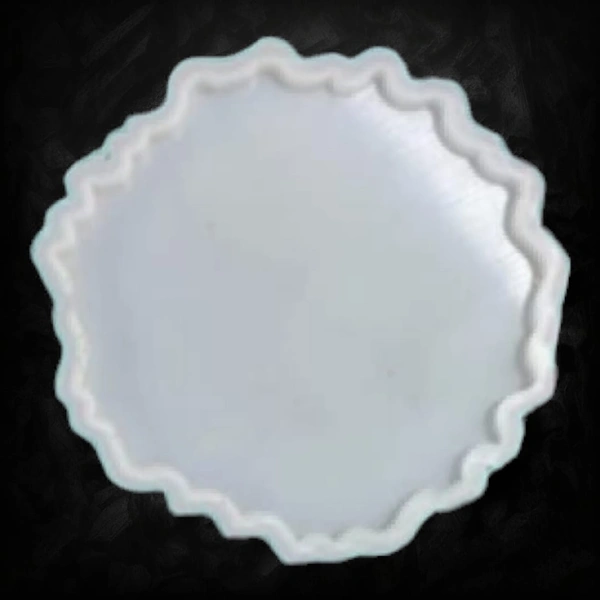 Silicon Mould Agate Coaster '4'