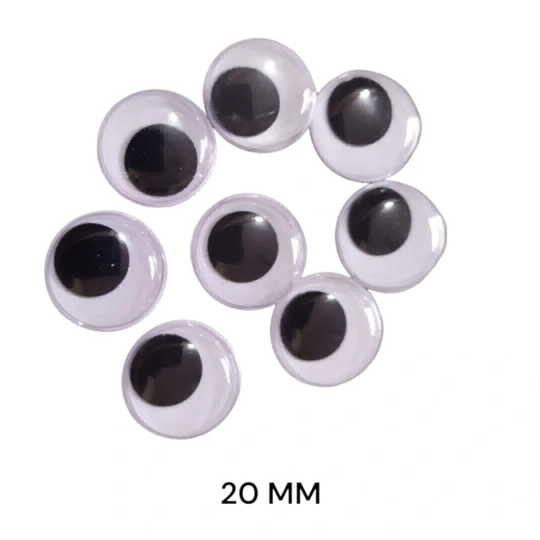 Googly Eyes 20 MM (8 Pcs) 