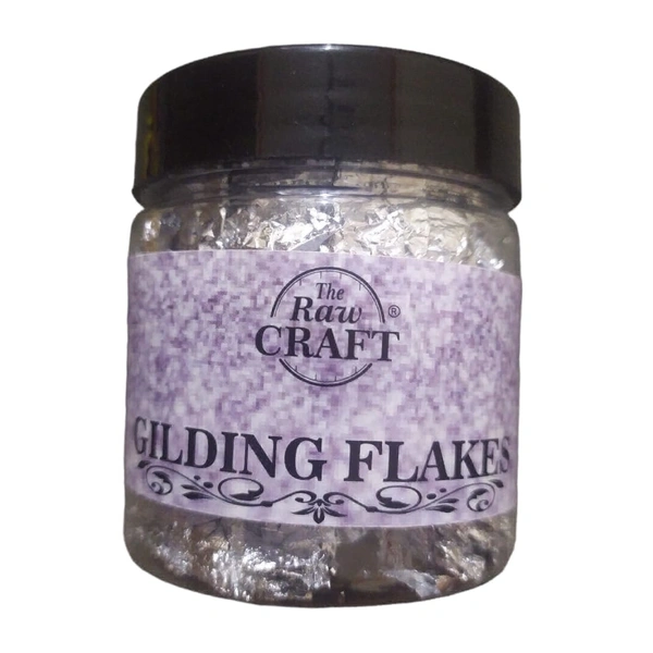 Gilding Flakes Big Silver