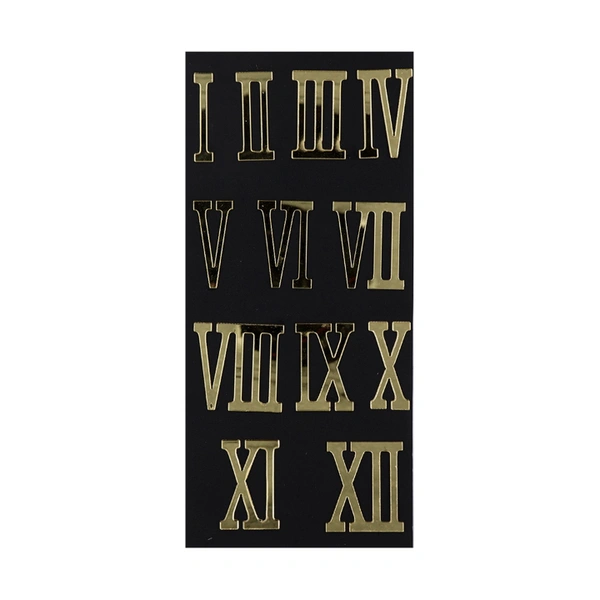 Acrylic Cutout Letter Roman Golden 1 Inch