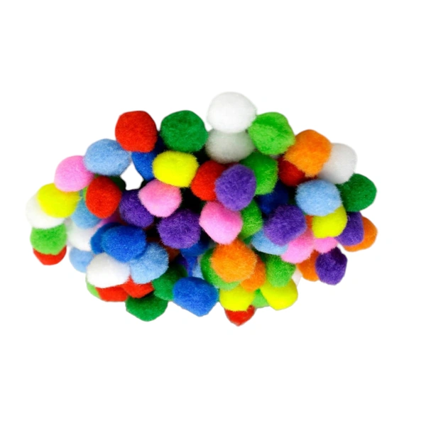 Pom Pom Ball (Felt Ball) 2 cm Pack Of 50 Pcs