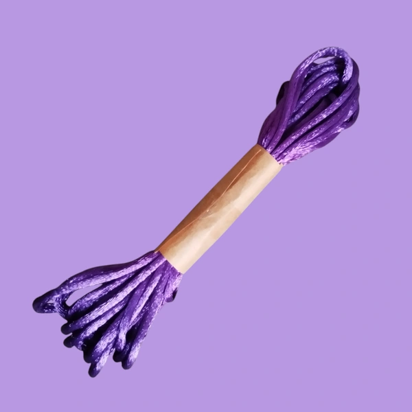 Silky Thread Purple 2 mtr