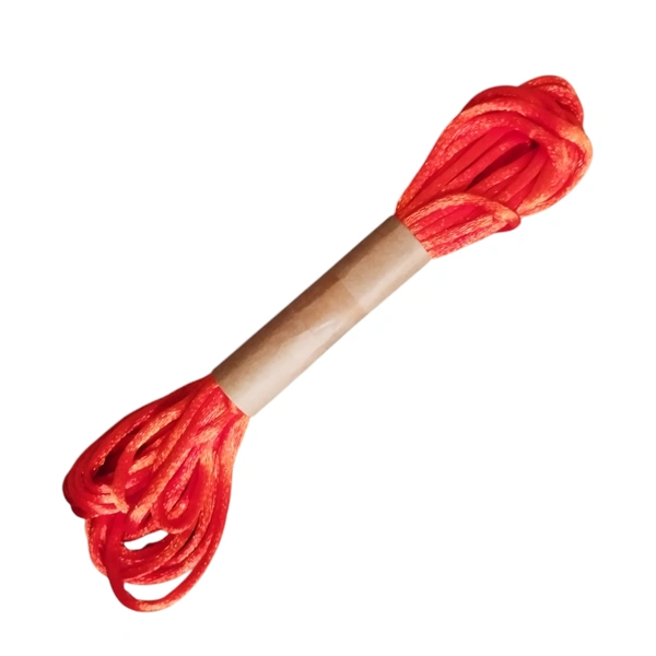 Silky Thread Orange 2 mtr