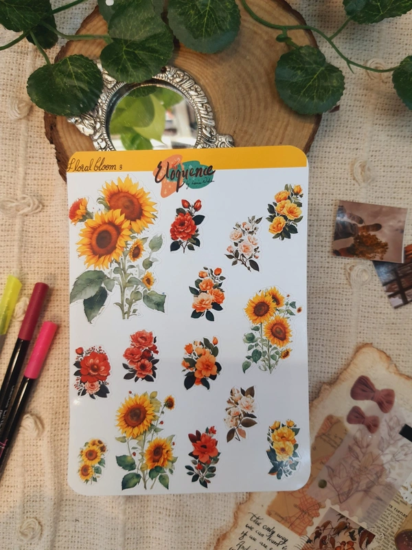 Floral Blooms Series - 6.5 X 4.5 Inches - Standard