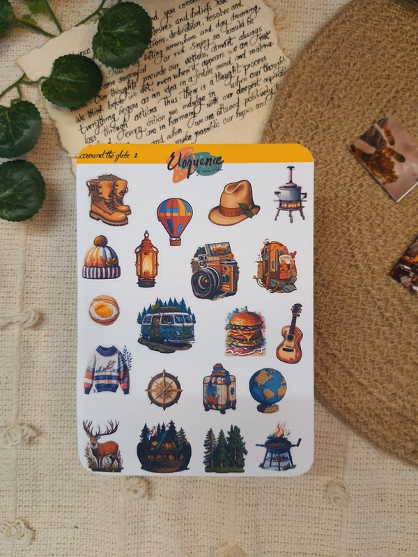 Around The Globe Series - 6.5 X 4.5 Inches - Standard