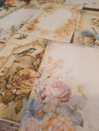Vintage Papers - 3 x 5 Inches
