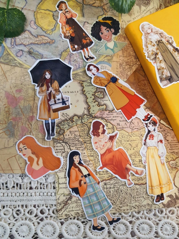 Charm Chicks Die Cut Stickers
