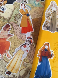 Charm Chicks Die Cut Stickers