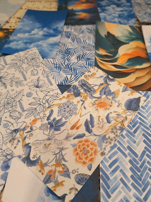 Blue Paper Pack - 4 X 2.3 Inches
