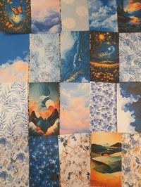 Blue Paper Pack - 4 X 2.3 Inches