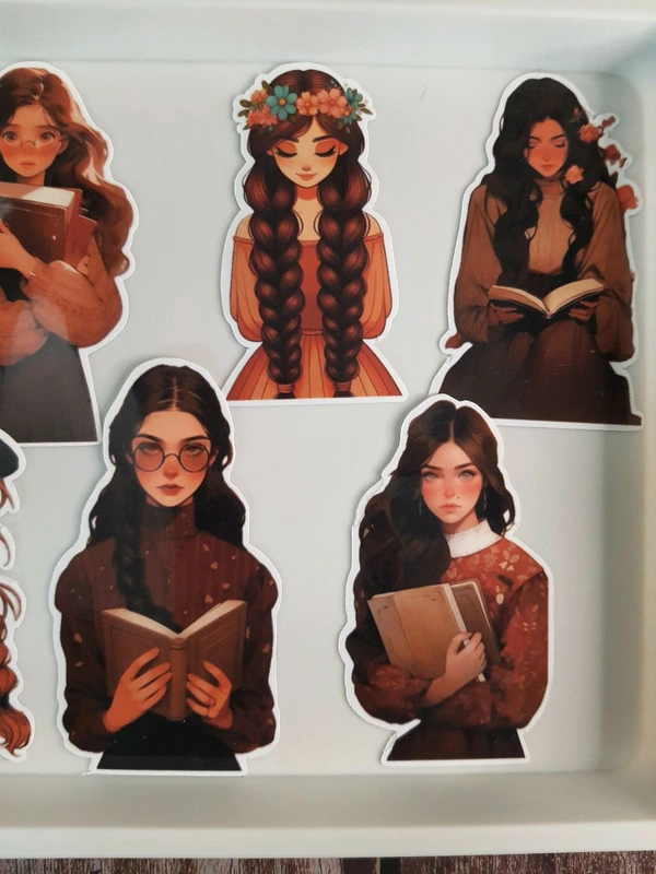 Dreamy Girls Die Cut Stickers