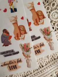 Father's Day Sticker Sheet - Clear