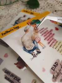 Father's Day Sticker Sheet - Clear