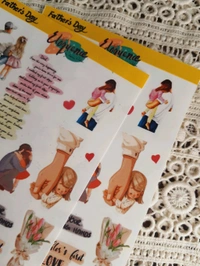 Father's Day Sticker Sheet - Clear